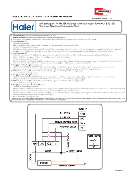 Haier Appliance Wiring Diagrams